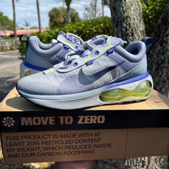 Nike Air Max 2021 Men's Shoes Ghost/Ashen Slate/Obsidian Mist/Obsidian Casual - Picture 1 of 14